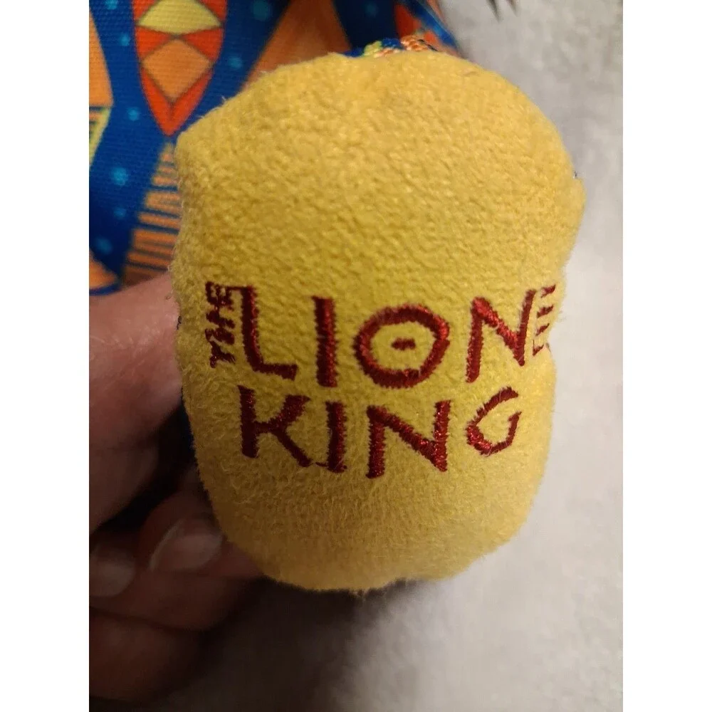 Disney store Simba Plush special edition The Lion King Geometric pattern NWT - Picture 6 of 7